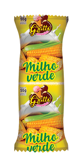 picole cremoso de milho gratto