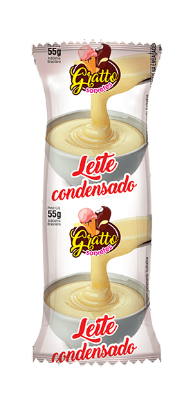 picole cremoso leite condensado gratto